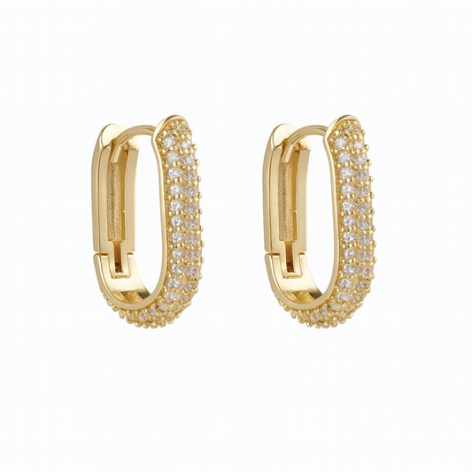 Cz Huggie Earrings